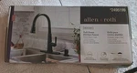 Reagan Allen + Roth Kitchen Faucet BLACK1-HANDLE Deck Mount Pull-down. Fixed Price $60.00.
