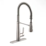 Kohler Vind Semi-professional Pull-down Kitchen Sink Faucet Stainless Steel. Fixed Price $89.99.
