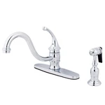 Kingston Brass KB357.GLBS Georgian 1.8 Gpm Standard Kitchen - Chrome. Fixed Price $165.72.