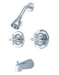 Kingston Brass KB66.AX Vintage Tub And Shower Trim Package With - Chrome. Fixed Price $311.97.
