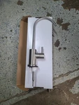 Single Handle Beverage Faucet For Reverse Osmosis Brushed Nickel New Ob. Fixed Price $22.00.