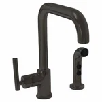 Kohler Purist Single Handle Bar/prep Faucet W/ Side Spray, Matte Black -. Fixed Price $802.77.