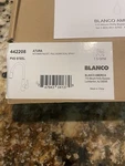 Blanco Atura Pull Down Faucet. Fixed Price $90.00.