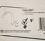 Delta 1980-DST Pilar Bar/prep Faucet 2-HOLE Polished Chrome. Fixed Price $119.99.