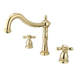 Kingston Brass KS134.AX Heritage Deck Mounted Roman Tub Filler -. Fixed Price $471.22.