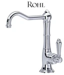 Rohl A3650/6.5LMAPC-2 Cinquanta Single Hole Bar Faucet: Polished Chrome W Lever. Fixed Price $479.99.