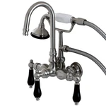 Kingston Brass AE7TPKL Duchess Wall Mounted Clawfoot Tub Filler - Nickel. Fixed Price $591.47.