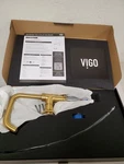 Vigo Ruxton Single-handle Single-hole Bathroom Faucet Matte Brushed Gold. Fixed Price $88.99.