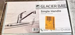 Glacier Bay Single Handle Standard Kitchen Faucet Stainless Steel. Fixed Price $19.57.