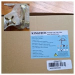 Kingston Brass Vintage Wall Mounted Clawfoot Tub Filler Personal Hand Shower Pb. Fixed Price $275.00.