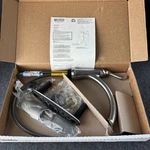 Delta 1353-AR-DST Linden Single Handle Kitchen Faucet Wo/spray -arctic Stainless. Fixed Price $64.96.