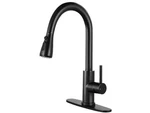 Aklfgn 1-HANDLE Pull Down Sprayer Kitchen Faucet Single Level Stainless Steel. Fixed Price $40.00.