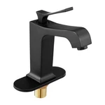 Single Handle Faucet, Matte Black Finish Kitchen Sink, Water. Fixed Price $95.85.