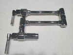 Brizo Litze 62843LF-PN Wall Mount Pot Filler-knurled Handles-polished Nickel-nob. Fixed Price $485.00.