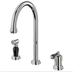 New Ikea Vithavet Chrome Kitchen Faucet/separate Handspray 003.419.28. Fixed Price $89.99.