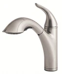 Gerber D455221 Antioch 1.75 Gpm Hole Pull Out Kitchen Faucet - Stainless Steel. Fixed Price $214.90.