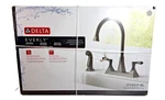 Delta 21741LF-BL Everly Double Handle Standard Kitchen Faucet Spray New. Fixed Price $72.00.