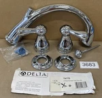 Delta T4775 Roman Tub Spout 2 Handle Faucet Trim Polished Chrome Parts. Fixed Price $139.99.