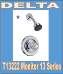 Delta T13222 Monitor Series Shower Trim Chrome Finish. Fixed Price $69.99.