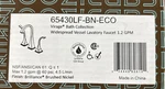 Brizo Virage 1.2 Gpm Widespread Vessel Bathroom Faucet 65430LF-BN-ECO. Fixed Price $617.49.