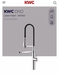 Kwc Ono Lever Mixer - Kitchen 10.151.423.000FL New In Sealed Box. Fixed Price $1499.99.