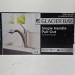 Glacier Bay Hemming 1-HANDLE Pull-out Sprayer Kitchen Faucet Stainless Steel. Fixed Price $56.99.