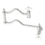 Kingston Brass KS210.PX Heritage 3.8 Gpm Hole Wall Mounted Pot - Chrome. Fixed Price $298.97.