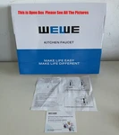 Ny Free Pickup Wewe D01BNW Silver Single Handle Pull Down Sprayer Kitchen Faucet. Fixed Price $39.99.