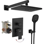 Bwe Single-handle 2-SPRAY Of Rain Shower Head,faucet+handheld Kit W/valve. Fixed Price $124.95.