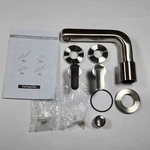 Hansgrohe Metris Deck Mounted Roman Tub Filler Non Diverter Model 31438821. Fixed Price $101.96.