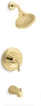 Kohler Devonshire Tub & Shower Trim Package -TS395-4G-PB Polished Brass Finish. Fixed Price $169.95.