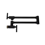 Anzzi KF-AZ258BKM Braccia Wall Mounted Two Handle Pot Filler Matte Black Read. Fixed Price $40.90.