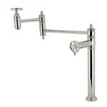 Kingston Brass KS370.CG Fuller Gpm 1 Hole Pot Filler - Nickel. Fixed Price $659.72.
