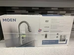 Moen Canada 1 Handle Pull Down Kitchen Faucet With Powerboost. Fixed Price $365.57.
