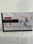 Delta B510LF-PPU-ECO Foundations Single-handle Centerset Bathroom Faucet Chrome. Fixed Price $31.98.