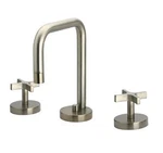 Whitehaus WH83214-C Widespread Cross Handle Bathroom Faucet Polished Chrome. Fixed Price $280.00.
