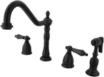 Kingston Brass KB1795ALBS Heritage 8-INCH Centerset Kitchen Faucet. Fixed Price $334.72.
