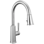 Delta Finnridge Chrome Kitchen Faucet With Pull Down Sprayer High Pressure. Fixed Price $89.51.