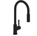 Rohl R7520MB Lux 1.8 Gpm Single Hole Pull Down Kitchen Faucet - Matte Black. Fixed Price $579.00.