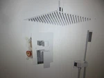 Bwe Single-handle 2-SPRAY Square High Pressure Shower Faucet Head Chrome. Fixed Price $132.95.