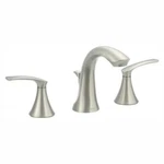 Moen WS84551SRN Darcy Brushed Nickel 2-HANDLE High Bathroom Faucet.msrp $369. Fixed Price $129.15.