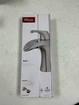 Pfister Brea 4 In. Centerset Single-handle Bathroom Faucet Brushed Nickel. Fixed Price $63.99.