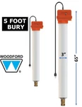 Woodford Themaline Ft. Bury Heated Sanitary Water Connector 3/4 Npt 60" 5'. Fixed Price $240.00.