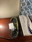 Newport Brass 1500-5113/04 East Linear 1.8 Gpm Pull Down Kitchen Faucet Satin. Fixed Price $669.99.