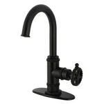 Kingston Brass KSD850.CG Fuller 1.8 Gpm Hole Bar Faucet - Black. Fixed Price $490.72.