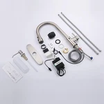 Keer Touchless Faucet / Pull-down Sprayer, Brushed Nickle Hands-free, 3 Modes. Fixed Price $92.32.