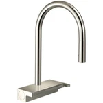Hansgrohe 73837831 Aquno 1.75 Gpm 1-HOLE 3-SPRAY Pull Down Kitchen Faucet, Polis. Fixed Price $740.00.