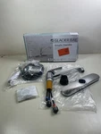 Glacier Bay Single Handle Standard Kitchen Faucet Polished Chrome Side Spray. Fixed Price $29.99.