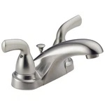 Delta B2510LF-SS Bathroom Faucet 3-HOLE 4" Watersense 1.2 Gpm 1/2 Ips. Fixed Price $196.60.