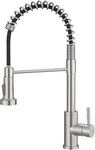 Gimili Kitchen Faucet With Pull Down Sprayer Single Hole Stainless Steel Sink. Fixed Price $73.76.
